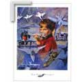 Top Gun Dreamer - Contemporary mount print with beveled edge