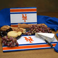 New York Mets MLB Glass Cutting Board Set