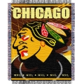 Chicago Blackhawks NHL 48" x 60" Triple Woven Jacquard Throw