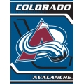 Colorado Avalanche NHL "Tie Dye" 60" x 80" Super Plush Throw