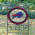 Buffalo Bills NFL Stained Glass Outdoor Yard Sign