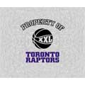 Toronto Raptors 58" x 48" "Property Of" Blanket / Throw