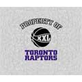 Toronto Raptors 58" x 48" "Property Of" Blanket / Throw
