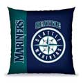 Seattle Mariners 27" Vertical Stitch Pillow