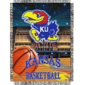 Kansas Jayhawks NCAA College "Home Field Advantage" 48"x 60" Tapestry Throw