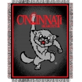 Cincinnati Bearcats NCAA College "Focus" 48" x 60" Triple Woven Jacquard Throw