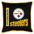 Pittsburgh Steelers Side Lines Toss Pillow
