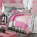 Pink Zebra Coordinating Twin Sheet Set