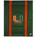 Miami Hurricanes UM Side Lines Comforter