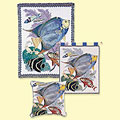Guy Harvey Queen Angel Reef Throw Blanket