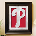 Philadelphia Phillies MLB Laser Cut Framed Logo Wall Art