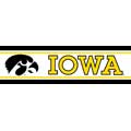 Iowa Hawkeyes 5 1/4" Tall Wallpaper Border