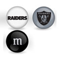 Oakland Raiders Custom Printed NFL M&M's With Team Logo