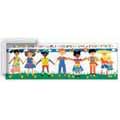 Children Love The World - Contemporary mount print with beveled edge
