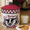 Wisconsin Badgers NCAA College Gameday Ceramic Cookie Jar