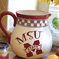 Mississippi State Bulldogs NCAA College 14" Gameday Ceramic Chip and Dip Platter