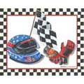 Race Car Gear I - Framed Canvas