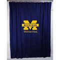 Michigan Wolverines Locker Room Shower Curtain