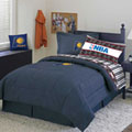 Indiana Pacers Blue Team Denim Twin Size Comforter / Sheet Set