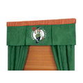 Boston Celtics MVP Microsuede Window Valance