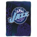 Utah Jazz NBA "Tie Dye" 60" x 80" Super Plush Throw