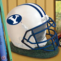 Brigham Young Cougars BYU NCAA College Helmet Bank