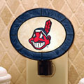 Cleveland Indians MLB Art Glass Nightlight