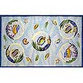 Fish Bubbles Rug (4' x 6')