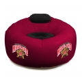 Maryland Terrapins NCAA College Vinyl Inflatable Chair w/ faux suede cushions