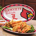 Louisville Cardinals NCAA College 12" Ceramic Oval Platter