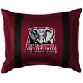 Alabama Crimson Tide Side Lines Pillow Sham