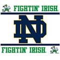 Notre Dame Fighting Irish Peel and Stick Wall Border