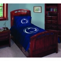 Penn State Nittany Lions NCAA College Twin Comforter Set 63" x 86"