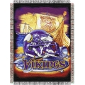 Minnesota Vikings NFL "Home Field Advantage" 48" x 60" Tapestry Throw