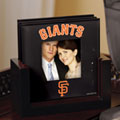 San Francisco Giants MLB Art Glass Photo Frame Coaster Set
