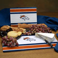 Denver Broncos NFL Glass Cutting Board Set