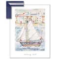Setting Sail - Contemporary mount print with beveled edge