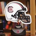 South Carolina Gamecocks NCAA College Neon Helmet Table Lamp