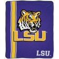 Louisiana State University LSU Tigers College "Jersey" 50" x 60" Raschel Throw