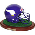 Minnesota Vikings NFL Football Helmet Figurine