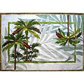 Palm Fronds Rug (5' x 8')