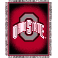Ohio State Buckeyes NCAA College "Focus" 48" x 60" Triple Woven Jacquard Throw