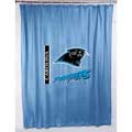 Carolina Panthers Locker Room Shower Curtain