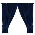 MLB Jersey Mesh Sidelines Blue Window Drapes