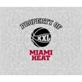 Miami Heat 58" x 48" "Property Of" Blanket / Throw