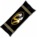 Missouri Tigers NCAA College 19" x 54" Body Pillow