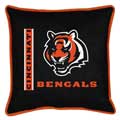 Cincinnati Bengals Side Lines Toss Pillow