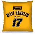 #17 Matt Kenseth 18" DeWalt Toss Pillow