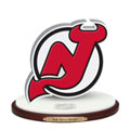 New Jersey Devils NHL Logo Figurine