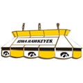 Iowa Hawkeyes Teardrop Stained Glass Billiard Light